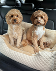 Premium Luxury Dog Car Seat - Comfortable and Secure Pet Travel Solution for Medium Dogs