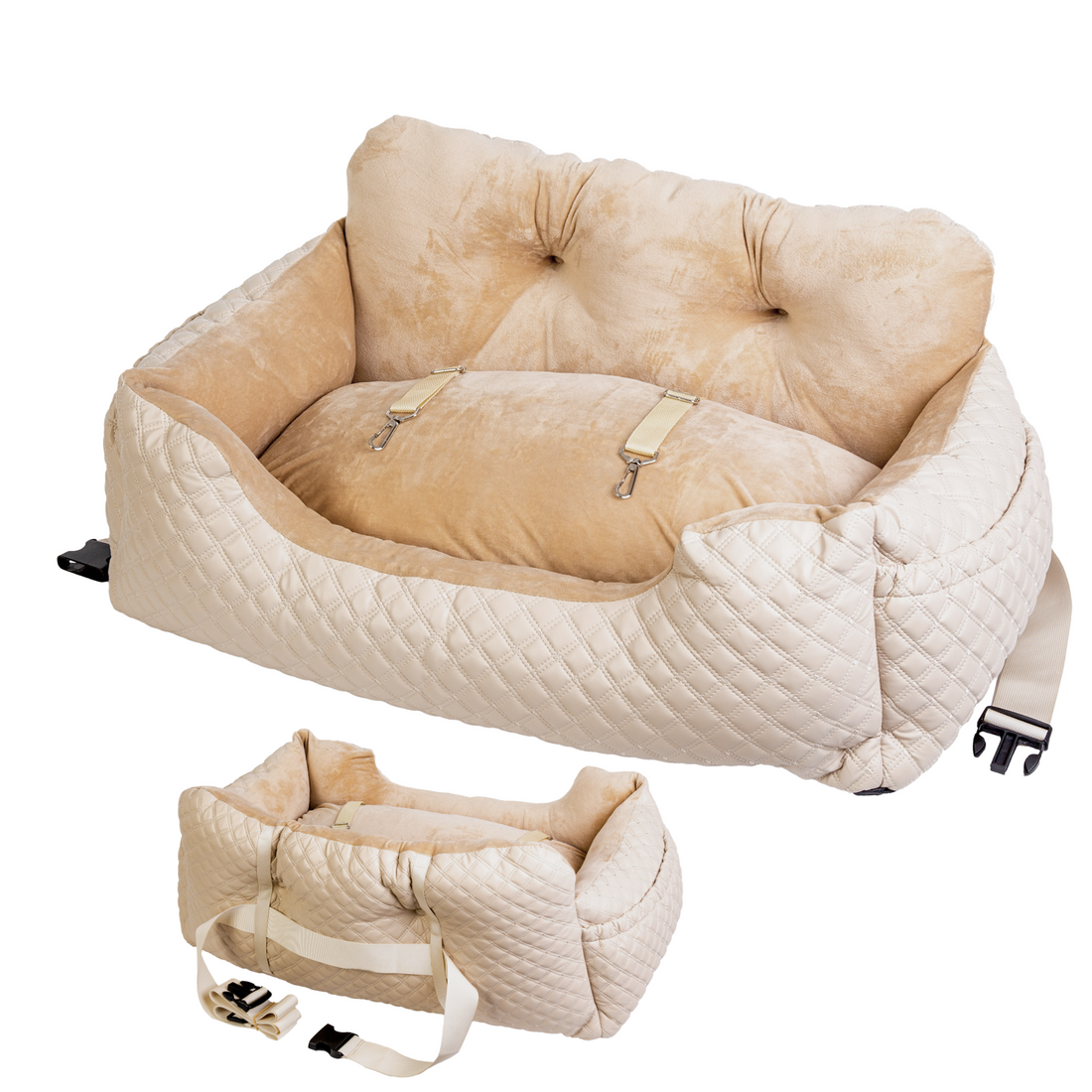 Luxury Car Bed for Dogs Waggs and Bone