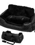 Premium Luxury Dog Car Seat - Comfortable and Secure Pet Travel Solution for Medium Dogs