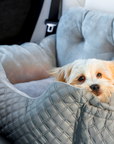 Premium Luxury Dog Car Seat - Comfortable and Secure Pet Travel Solution for Small Dogs
